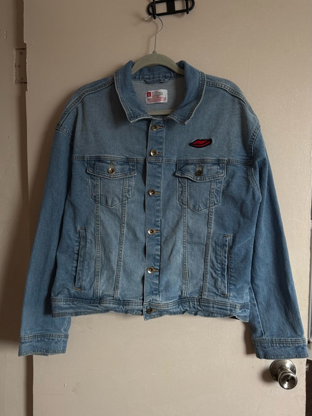 Denim Jacket Stonewall Riots NYC 1969 Graphic Y2K Pride Vintage XL